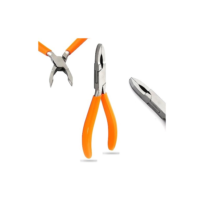 AAProTools Jewellers Tools Jump Ring Loop Closing Pliers Orange 5