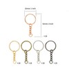 100 Pieces Split Keychain Rings, Metal Split Keychain Ring Keychain