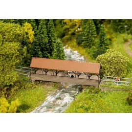 Faller FA 222574 Covered Footbridge