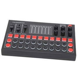 M9 Bluetooth Sound Card Set Stable Signal Live Sound Card Equipment Kit Compatible for Live Broadcast