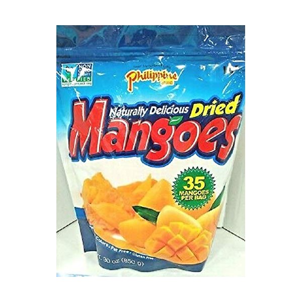 Philippine Brand Dried Mangoes, 20 Ounce
