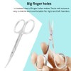 Tecto Professional Nail Scissors, Stainless Steel Manicure Scissors, Small Eyebrow,