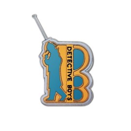 Cosplay Badge Detective Badge Boy Detective Communicator Anime Alloy Brooch Play Costume Cosplay Props Accessories Gift Boys Girls Kids Unisex