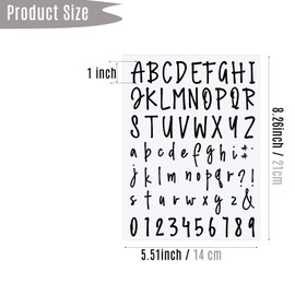 10 Sheet Self Adhesive Letters Numbers Kit, Graduation Cap Letter Stickers, Holographic Laser Alphabet Number Stickers, Decals for Mailbox,Sign, Door, Window, Business, Cars, Home, Business,Address