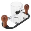 Router Plunge Base Adjustable Circular Locking Design Aluminum Alloy Plunge