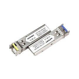 mtxneo A Pair of 1.25G SFP Bidi Transceiver 1000Base-BIDI SingleMode Simplex LC Fiber Module SMF 1310nm/15500nm DDM up to 20 km for Cisco GLC-BX-D, Ubiquiti UniFi UF-SM-1G-S, Mikrotik and More (1)