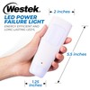 Westek Emergency Light, 1 Pack - Multi-Function LED Rechargeable Flashlight,