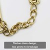 WCHOSOZH Stainless Steel Door Chain Lock, Security Door Latch Lock