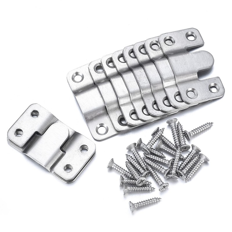 10pcs/5 Pair Frame Hanging Hardware Mount Bracket Link Photo Frame