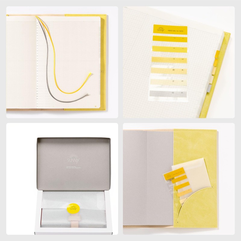 Iroha Published 2026 SUNNY Notebook, Standard, Free Daily, 2026/April/B6 Size,