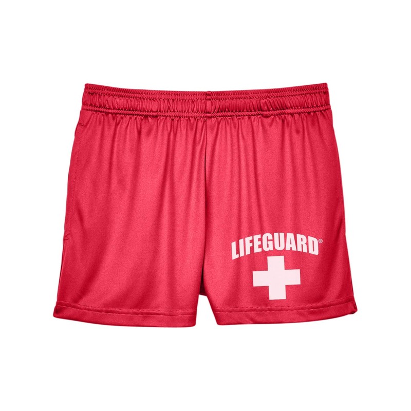 LIFEGUARD Pantalones Cortos de Running con Licencia Oficial para Mujer,