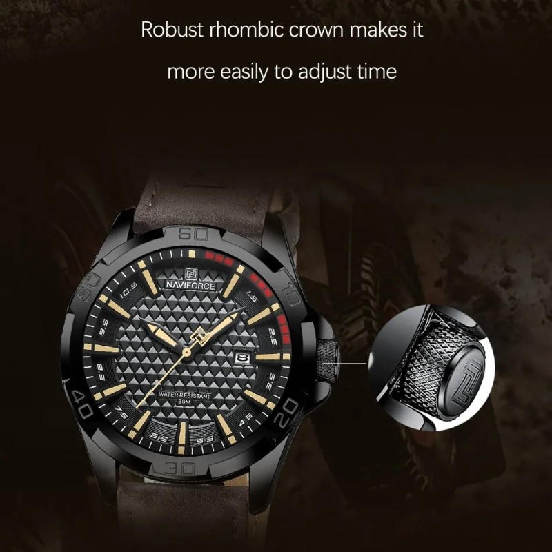 Relojes Masculinos Naviforce Relojes Casuales Impermeables