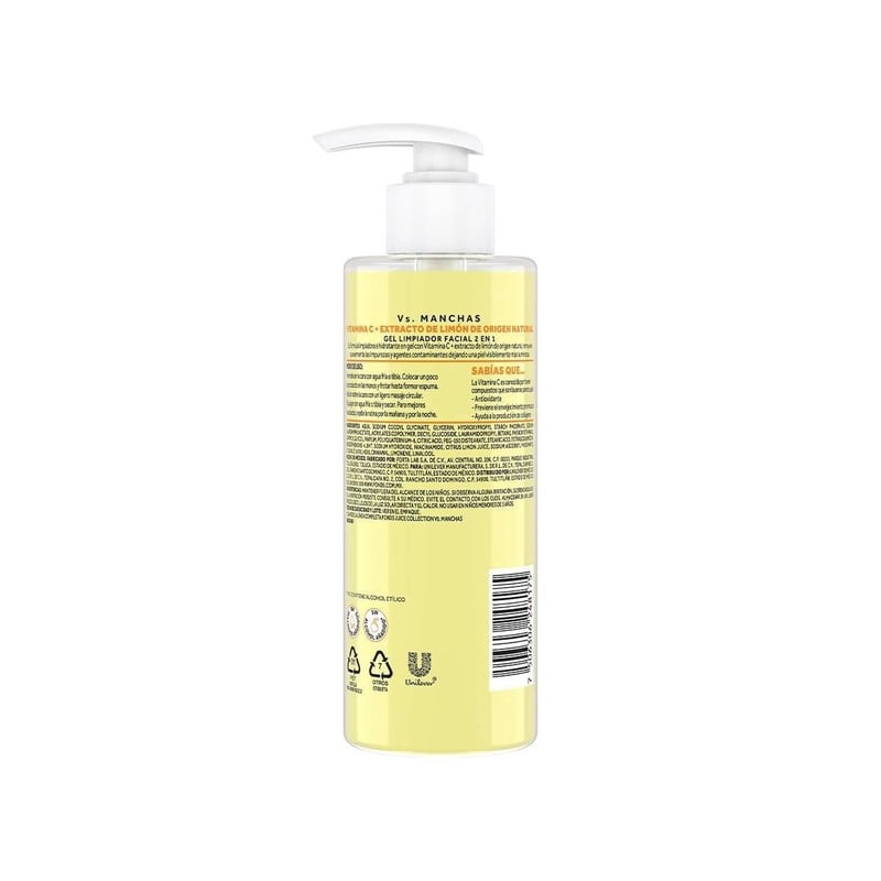 Limpiador facial Pond´s VS Manchas vitamina C 200 ml