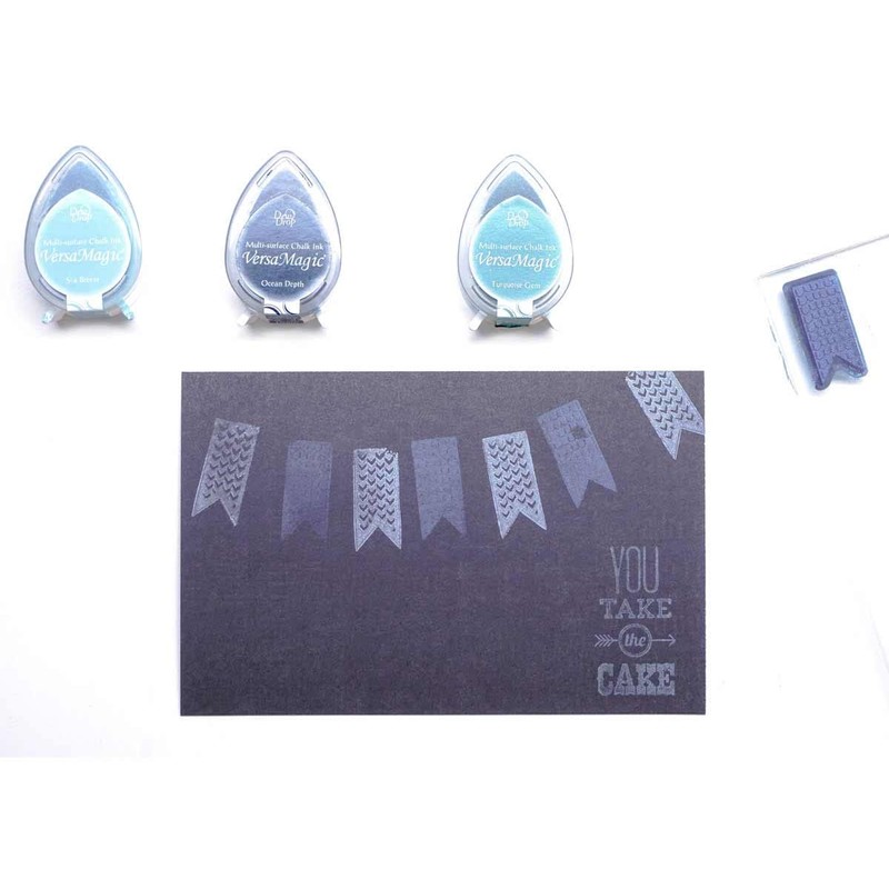 Tsukineko Versamagic Dew Drop Ink Pad - Midnight Black