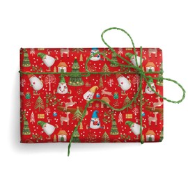 ARKRAFT 18-9363 Wrapping Paper 3 Sheets Format 90 x 65 cm FSC Product Plastic-Free Packaging