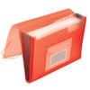 Expanding File Folder with elastic band closure Q-CONNECT, PP, A4,