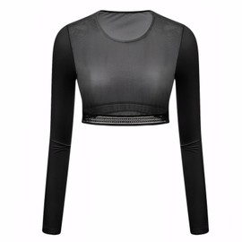 ThreeH Long Arm Sleeve UV Protection Cooling Shawl Golf Sun Shirts for Hot Weather Women Drive Riding Tennis Black