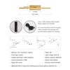 PUSU Picture Lights Set of 2, Gold Cordless 15.7 inch