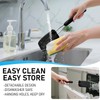 MFTEK Silicone Spatula Set, Eggs Flipper, Adjustable Angle Spatula Turner