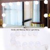 Vanity LED Makeup Mirror Lights Dimmable Bulb Concealable Wiring Light
