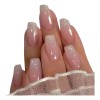 Kit De Uñas Postizas Y Pegamento De Uñas, 24