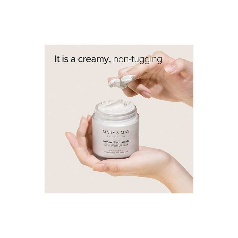 Mary&May [Mary&May]Lemon Niacinamide Glow Wash off Pack 125g