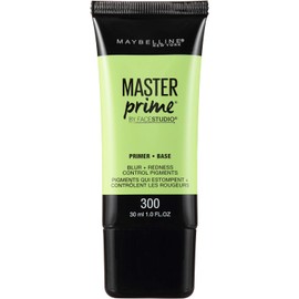 Maybelline Primer Master Prime Blur + Redness Control, color Verde, 30 g