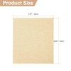 sourcing map 200pcs Parchment Paper Square Sheets 8" x 10"