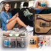 WEZCHUGHAOL 4Pcs Car Storage Net with Plastic Frame and Hook,