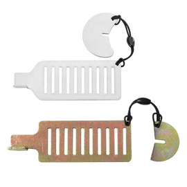 Ximimark 2pc Portable Door Lock - Punch-Free Security Latch for Home, Hotel, and Travel - Anti-Theft Safety Latch for Doors