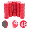 Operitacx 50pcs Red Round Magnetic Numbers for Kids – Fridge