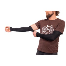 Bamboo Arm Sleeves and Warmers for Cycling, Mountain Biking, hiking, running, Cross-Country Skiing, and other sports - Unisex, for Men and Women