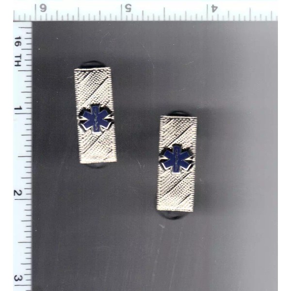 Emergency Medical Service - Lieutenant Epaulet Brass Set of 2