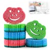 6 Pack Dual Sided Scrub Sponge, Bulk Sponges,Dual-Sided Multi-Functional Premium