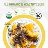 Sunbest Natural Organic Black Chia Seeds – 2-Pack (16 oz
