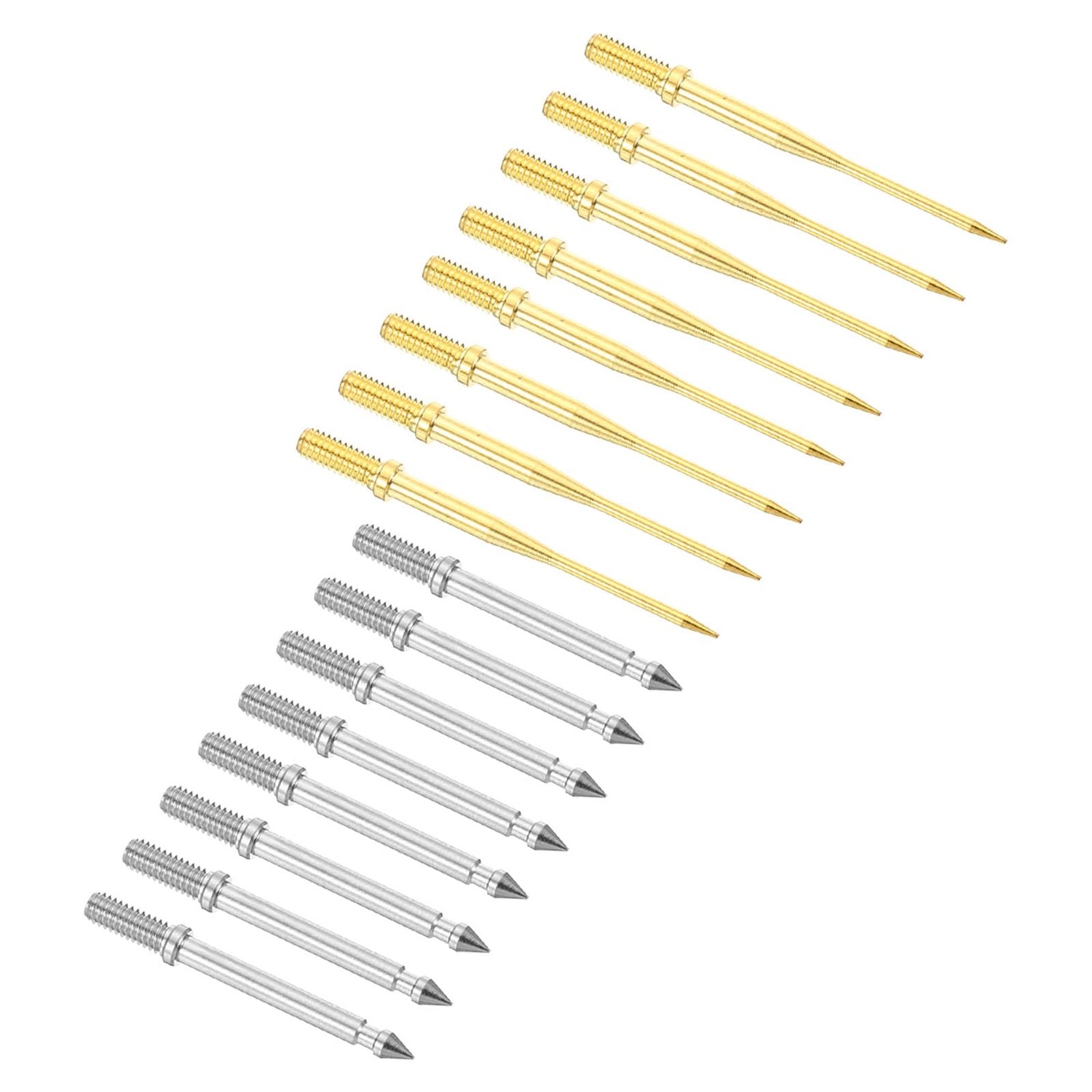 PATIKIL Test Probe Pin Set, 2 Set Copper Multimeter Test Lead Probe Pin ...