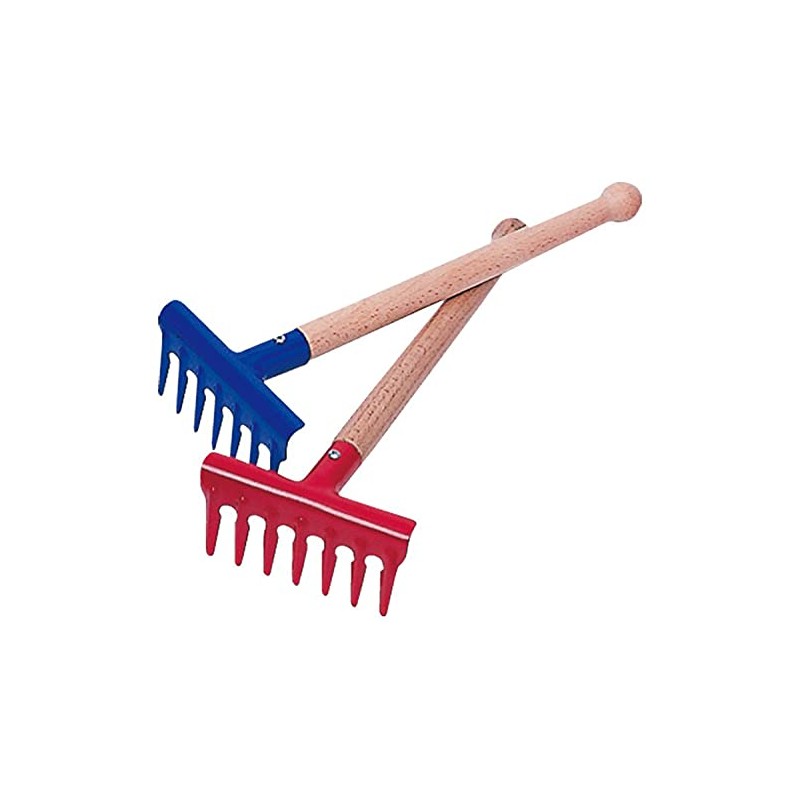 Glückskäfer 535224 Mini Rake 24 cm Red