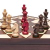 Husaria Wooden Three-Player Chess Game Set - 21 Inches -