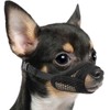 Mayerzon Mesh Muzzle for Short Snout and Small Dogs Anti-Biting,