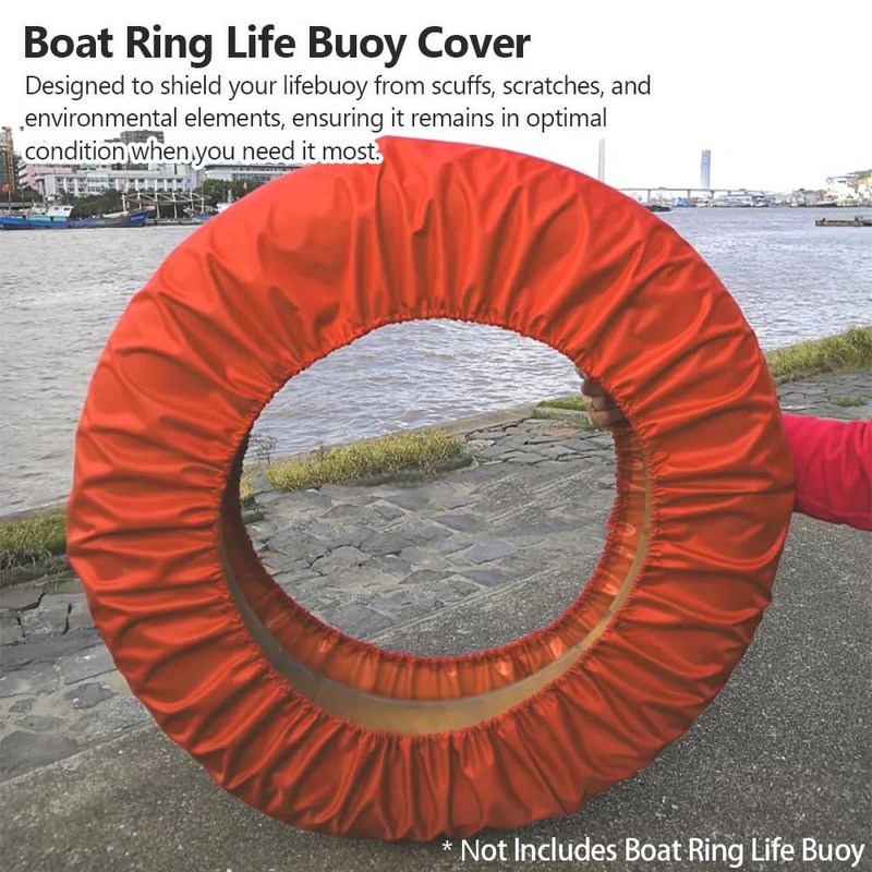 Boat Ring Life Buoy Cover - Swimming Pool Lifebuoy Protective
