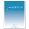 BookFactory Transaction Notepad/Transactions Pad/Ledger/Top Bound Register Notepads - 1 Notepad,