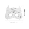 COHEALI 16pcs Animal Blank Masks for Painting Cute Paper Party