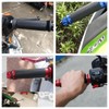 RuiMuQing Motorcycle Grip with Lever End, Handle, 0.9 inch (22.2