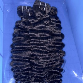 Burmese Curly Cambodian Raw Human Hair Vendor Straight Natural Body Wave and Curly Bundle Hair Best Qualitycolor: Burmese curly bundle, Stretched Length: 10 Inches