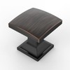 Amerdeco 10 Pack 1-1/3 Inch Oil Rubbed Bronze Cabinet Knobs
