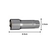 TONE Plug Socket (Hexagonal with Magnet) 3P-18S, Drive Angle 0.3