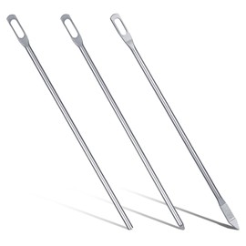 3pcs Drawstring Threaders, Quick & Easy Draw String Threader Puller Tool Simple Needle Threader Drawstring Replacement Tool for Hoodies, Jackets, Sweatpants, Swim Trunks, Shorts (3 Styles)