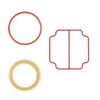 HQUA Steel Piston Ring and gaskets, PAS20RB Version 2023, fit