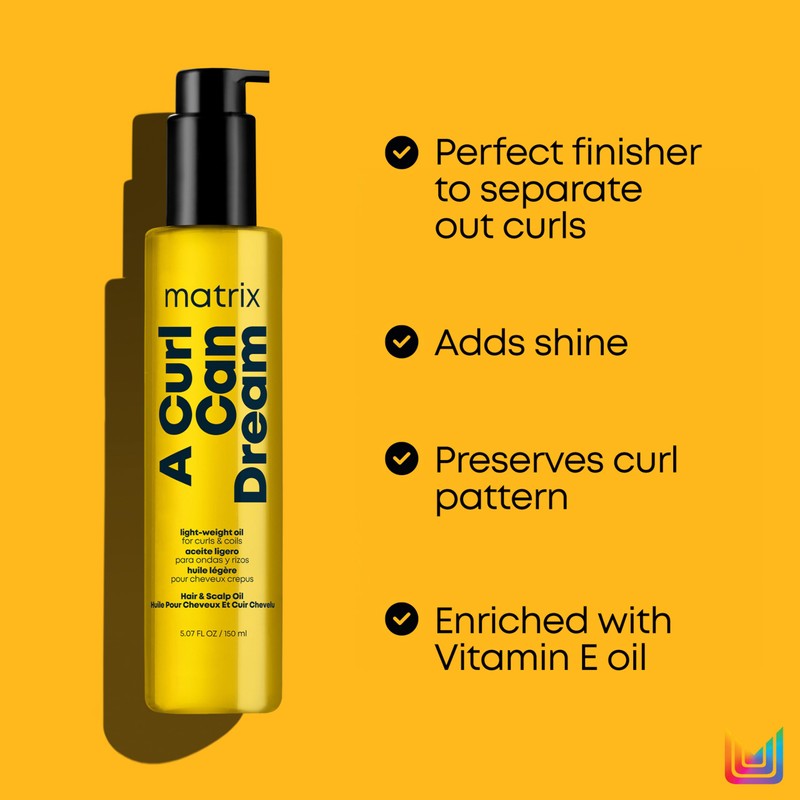 Matrix A Curl Can Dream Lightweight Oil, Enriched with Sunflower