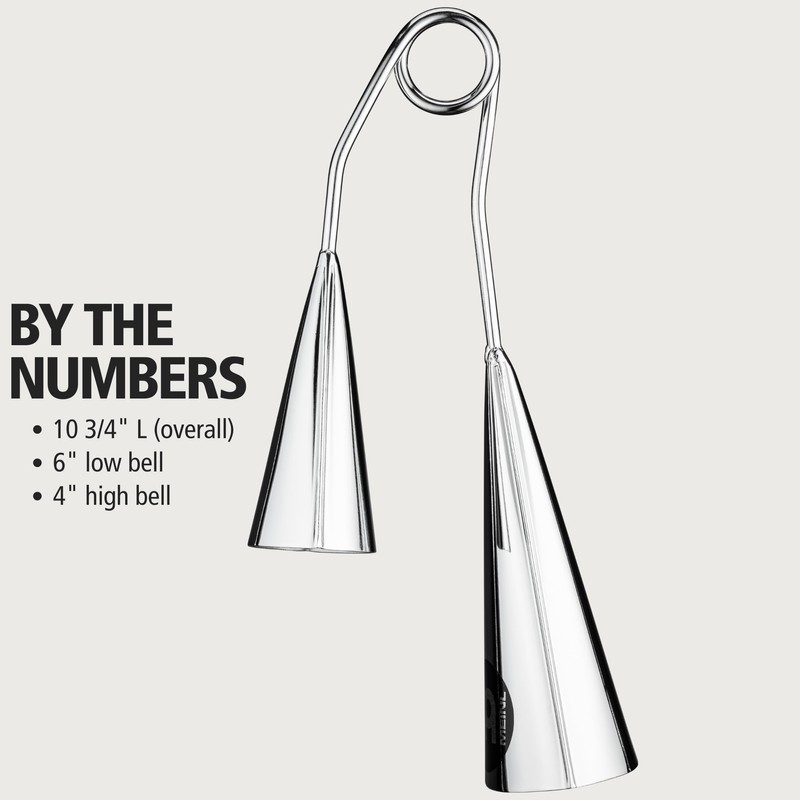 Meinl Percussion Modern Style A-Go-Go - Kleines Schlaginstrument - Stahl,